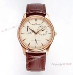 ZF Jaeger-LeCoultre Master Ultra Thin Power Reserve Rose Gold Watch Swiss Replica Watches